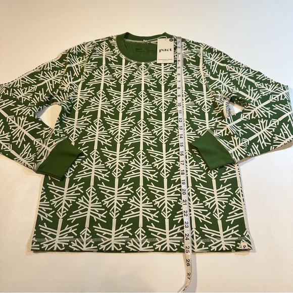 NWT Pact 100% Organic Cotton Unisex Birch Tree Holiday Pajamas * PLEASE READ* - Picture 5 of 11